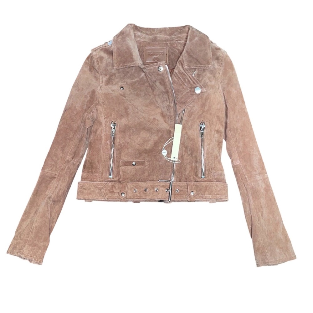 NWT Nordstrom [BLANKNYC] Suede Moto Jacket